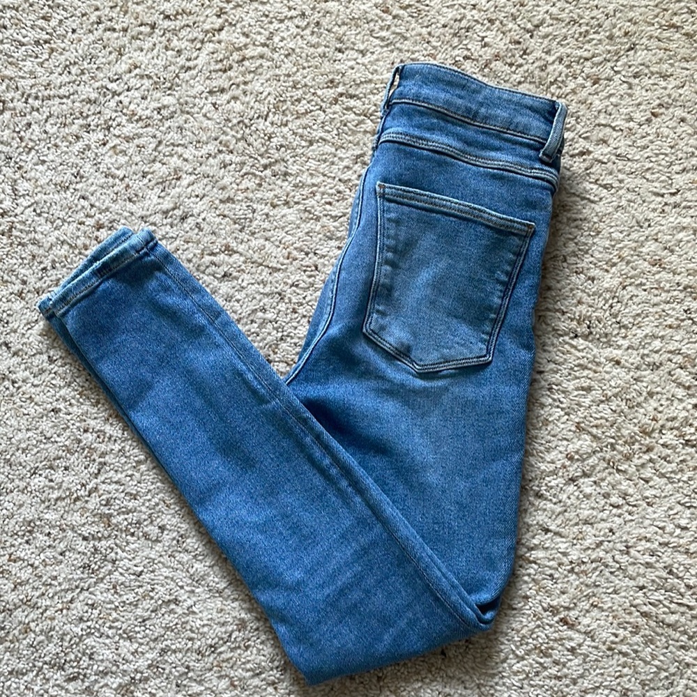 Zara high waist jeans